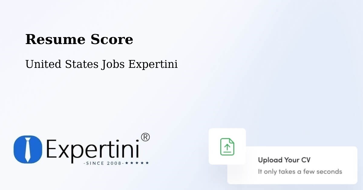 Resume Score & Job Description Match Tool – Riverside County - United States Jobs Expertini